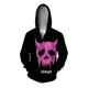thumbnail image 5 of Novedades en sudaderas con capucha y cremallera con estampado de calavera personalizado de moda para hombre, sudaderas con capucha deportivas de ocio para hombre, modernas y versátiles para hombre, 5 of 5