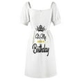 thumbnail image 5 of It's My Birthday Shirt Happy Birthday Sleeveless Dress Bridesmaid dress woman Evening dresses summer dresses, 5 of 6