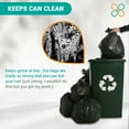 thumbnail image 6 of PlasticMill 20-30 Gallon, Black, 1.2 MIL, 30x36, 250 Bags/Case, Garbage Bags / Trash Can Liners., 6 of 7