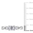 thumbnail image 3 of Everly Women's Diamond 14K White Gold Engagement Ring, 3 of 4
