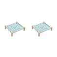 thumbnail image 2 of Billuyoard Cama para mascotas elevada resistente y duradera - Madera de pino para mascotas pequeñas Cama para mascotas desmontable y lavable Type7 NO7, 2 of 6