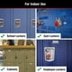 thumbnail image 3 of Locker Lock Master Lock 1504D - Candado combinado, color rojo, 3 of 6