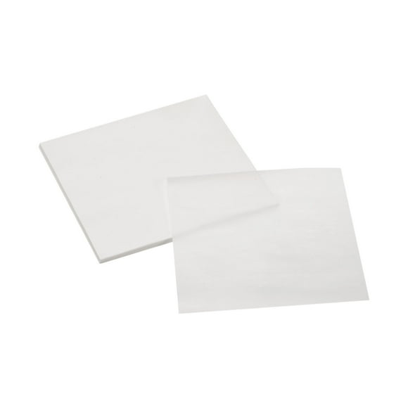 100Pzs Papel Pergamino para Freidora de Aire 4 Pulgadas Cuadradas Forros para Freidora de Aire Antiadherentes Blancos