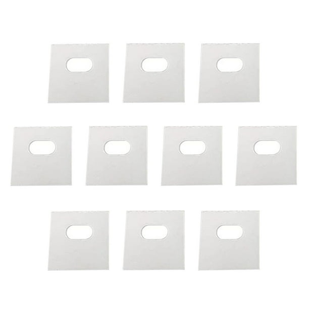 EeaseMX 10 pegatinas para reparar persianas verticales, persianas y cortinas, láminas para persianas verticales.