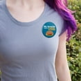 thumbnail image 2 of My Favorite Color is Cheeseburger Pinback Button Pin, 2 of 4