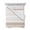 Brown, variant on Grey Stripe Full Size Down Alternative Comforter, Lightweight Comforter Quilt Bedding Set with Pillow Shams Modern Abstract Monochrome Geometric All Seasons Bed Comforter Duvet Insert 78"x90"