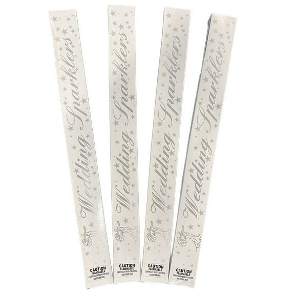 OCFireworks Elegant Gold Wedding Sparklers, 32 Count, Firecrackers & Fireworks
