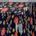 thumbnail image 4 of Floral Dog Crate Cover, Repetitive Forest Roses Flowers Autumn Leaves, Easy to Use Pet Kennel Cover Small Dogs Puppies Kittens, 7 Sizes, Indigo Coral Dark Tan, by Ambesonne, 4 of 6