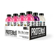 Protein2o Flavored Protein Water, Variety Pack, 12 pack