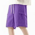 thumbnail image 2 of Shorts for Men Drawstring High Waist Short Workout Yoga Running Athletic Shorts with Pockets, 2 of 5
