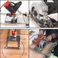 thumbnail image 3 of TFixol Multifunction Electricity Circular Saw Trimmer Machine Guide Positioning Cutting Board Tools Woodworking Router, 3 of 7