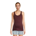 thumbnail image 4 of Time and Tru Maternity Essentials Non Shirred Tank, Sizes S-XXL, 4 of 6