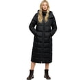 thumbnail image 3 of NUTEXROL Womens Winter Maxi Long Parka Coats Puffer Down Quilted Jacket with Hood, 3 of 6