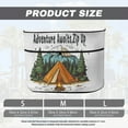 thumbnail image 6 of Yuyamidu Camping Trailer Propane Tank Cover Mountain Camper Propane Tank Protection Fit for Dual 30lb Tanks Zipper Gas Cylinder Cover Easy to Install Decor RV Accessories, 6 of 8
