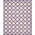 thumbnail image 3 of Safavieh Cambridge 8' X 10' Hand Tufted Wool Rug in Ivory and Purple, 3 of 4