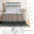 thumbnail image 5 of Brown Geometric Blanket Soft Cozy Warm Throw Blanket for Couch, Plush Fuzzy Flannel Fleece Blankets for Sofa, Stripes Boho Spring Flowers Pastoral Country Bed Blankets Gifts for Men, 50"x60", 5 of 9