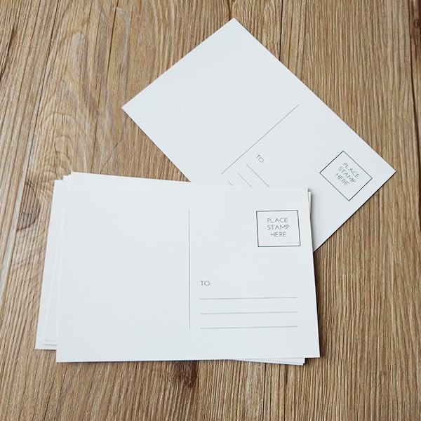 Blank Postcards Set: Style 3