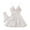 White, variant on Women's Nightgowns & Sleepshirts Sexy Lace Trim Solid Color With Bow Detail Open Back Design Sleepwear Blue M