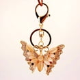 thumbnail image 4 of 3D Butterfly Insect Crystal Rhinestone Keychain Keychain Car Keychain Ring -, 4 of 6