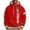 Red, variant on Valora Men Sweatshirt Men's Hoodies And Sweatshirts Italian Print Letter Graphic Hoodie For Men Stylish Pullover Sweatshirt Casual Wear Comfort Outwear Purple 5XL