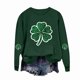 thumbnail image 5 of RKSTN Women's St Patrick's Day Sweatshirt Plus Size Crewneck Irish Gift St Patricks Luckys Shamrocks Graphic Print Hoodless Sweatshirts Top Womens Casual Round Neck Loose Fits Long Sleeve T Shirts, 5 of 5