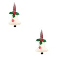 thumbnail image 1 of Matsuzay Campana de Navidad colgante decorativo árbol de Navidad colgante reutilizable fondo interior Prop Garden Park decoración de Año Type2 NO2, 1 of 6