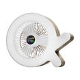 thumbnail image 3 of Colorful Marquee Light Desk Fan USB Rechargeable Portable Mini Fan with Night Light Circulating Airflow for Home Office Bedroom by PALIFEUR, 3 of 9