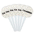 thumbnail image 1 of Calandra Cupcake Picks Toppers - Set of 6 - Mutlicolored Speckles, 1 of 1