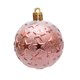 thumbnail image 2 of Christmas 6cm Decorative Full Of Embossed Christmas Plating Hanging Venue Decoration, 2 of 3
