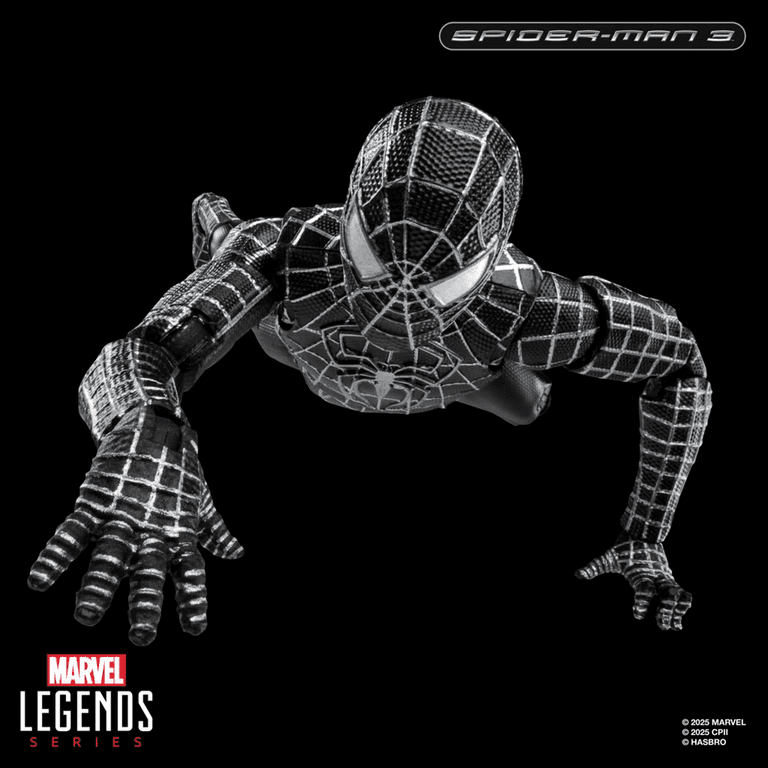 アメコミ Marvel Legends Black Spider-Man 3 Marvel Legends Spider-Man 3 Black Suit Action Figure