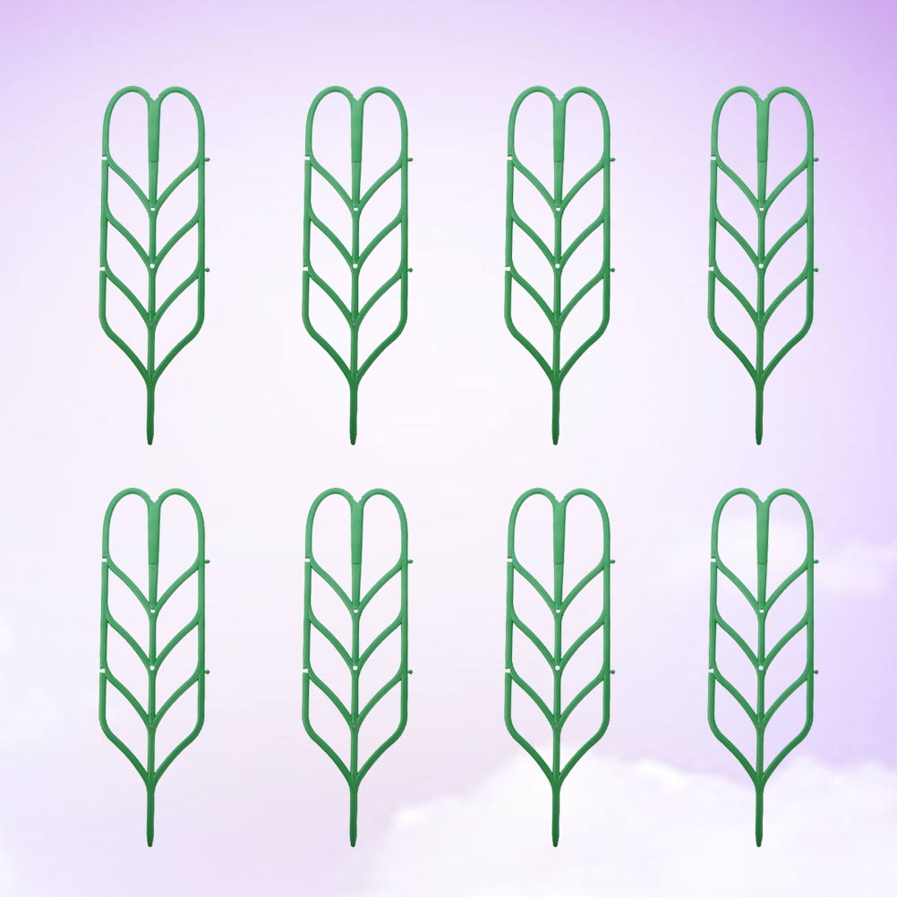 2 Pack Foldable Cucumber Trellis for Raised Bed Plant Climbing Stake Structure