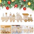 thumbnail image 3 of Decoraciones para Fiestas y Eventos WDOplteas Feliz Navidad Adornos Tren, 3 of 8