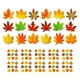 thumbnail image 4 of 270pcs Assorted Autumn Leaves Cutouts for Bulletin Board Fall Classroom Thanksgiving Decor Reusable Maple Leaf Stickers Seasonal Wall Decor Vibrant, 4 of 5