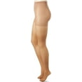 thumbnail image 2 of Women's Hanes C06810 Alive Full Support Control Top Pantyhose - 6 Pack (Barely There D), 2 of 4