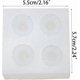 thumbnail image 2 of Baking Mold with 4 Cavities for Sombrero-shaped Creations, 2 of 5
