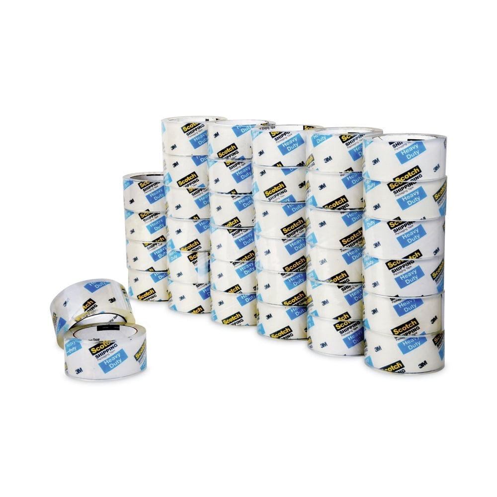 1.88 in. x 54.6 Yards 3850 Heavy-Duty 3 in. Core Packaging Tape - Clear (36/Carton)