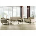 thumbnail image 2 of Furniture of America Kaity Mid-Century Modern Fabric Tufted Sofa in Beige, 2 of 6