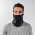 thumbnail image 3 of Pnellth Women Men Winter Neck Warmer Gaiter Winter Neck Gaiter Scarf Solid Color Circle Loop Scarf Solid Color Thick Fleece Lining Knitting Scarf, 3 of 7