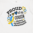 thumbnail image 4 of Inktastic Proud of My Cousin Down Syndrome Awareness Boys or Girls Baby T-Shirt, 4 of 5
