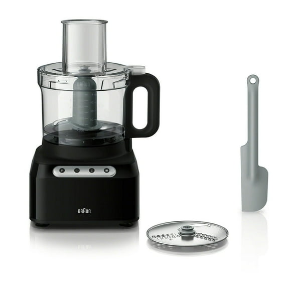 Braun FP3101BK Easy Prep Robot de cuisine 8 tasses Noir