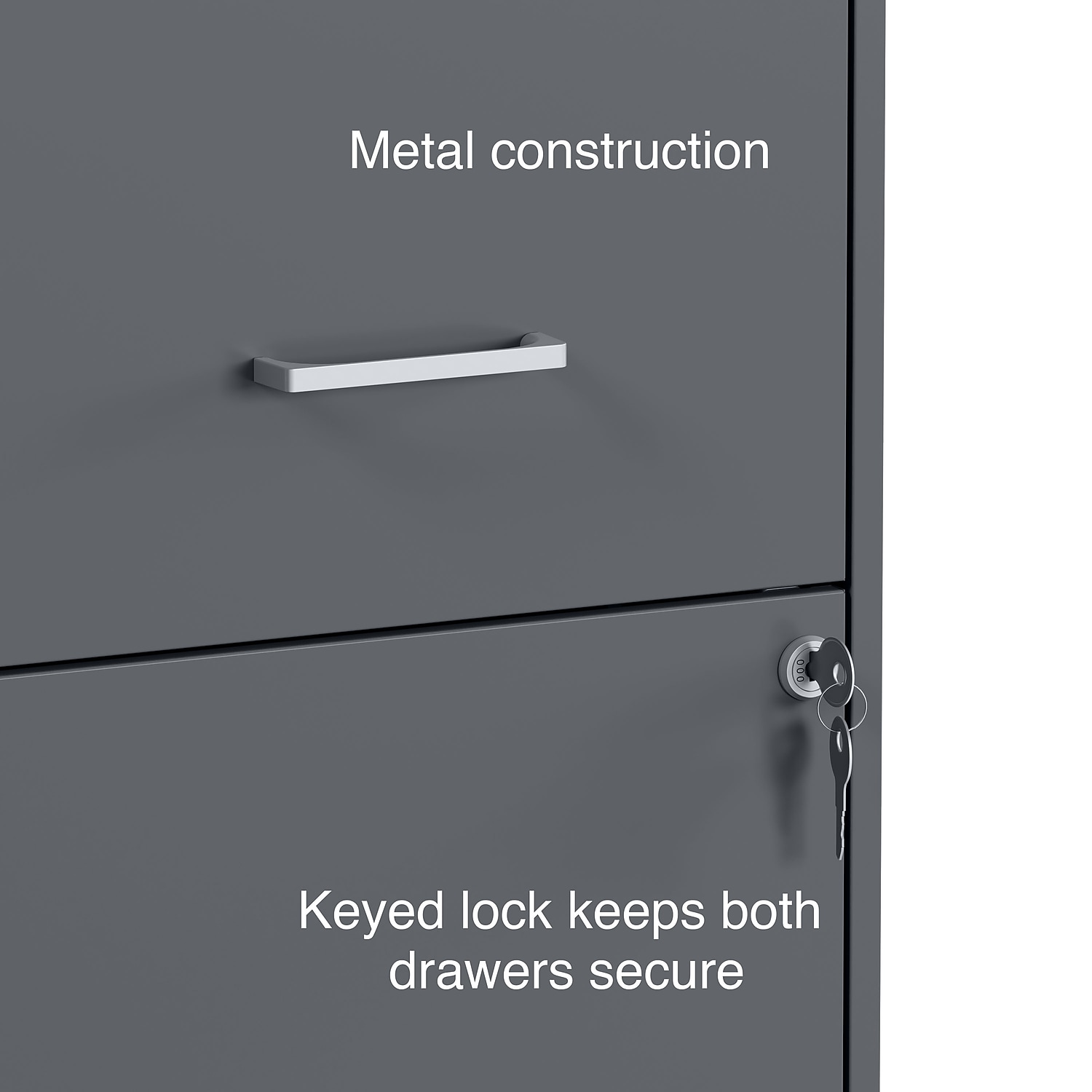 Office Designs 2 Drawer Vertical File Cabinet 14443