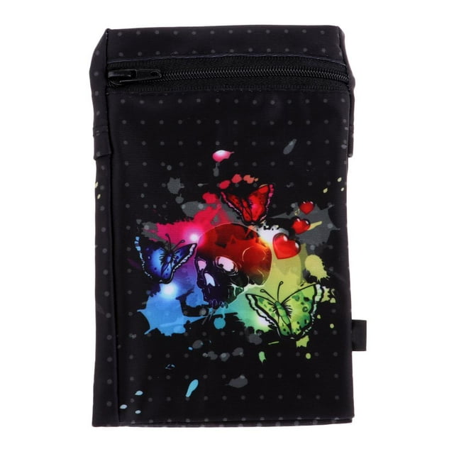 koolsoo Bracelet de Sport Portefeuille Poche Zippée Brassard L Papillon