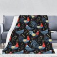 thumbnail image 1 of Cartoon Car Tractor Digital Printing Blanket Flannel Blanket Student Dormitory Blanket, 1 of 1
