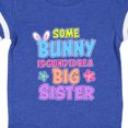 thumbnail image 4 of Inktastic Some Bunny is Going to Be a Big Sister with Bunny Ears and Flowers Girls Baby Bodysuit, 4 of 5