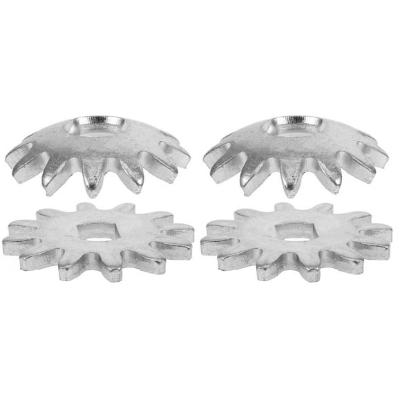 Hemoton 4 pcs Horizontal Jack Repair Accessory Gear Hydraulic Jack Gear Horizontal Jack Gear Wheel