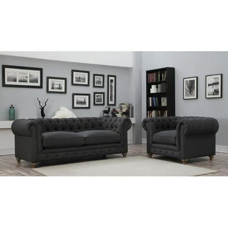 Tov Furniture Oxford Linen Living Room Set