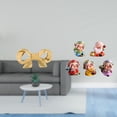 thumbnail image 2 of Lipstore Poignée de Meuble en Laiton avec Nœud pour Tiroir de Cuisine et Armoire Commode avec Figurines de Dieu de la Fortune Sculpture de Table Mini Statues Résine Richesse, 2 of 8