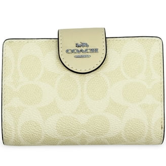 小物 coach walet Coach Women's Signature Canvas Medium Zip Around Wallet