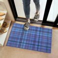 thumbnail image 2 of Blue Checkerboard Checkered Pattern Door Rugs,Washable Non Slip Door Mats Indoor,Decorative Door Mats,Entry Mat Indoor for Entrance,Bedroom,Kitchen,Bathroom,16"x24", 2 of 6