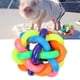 thumbnail image 5 of Bola de atrenamiento de Mascotas, Juguete para mascotas Juguete Suave Interactivo de Goma Colorida Con Tampón Bell Para Mascota para Mascota Cerdo, 5 of 7
